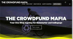 Desktop Screenshot of crowdfundmafia.com